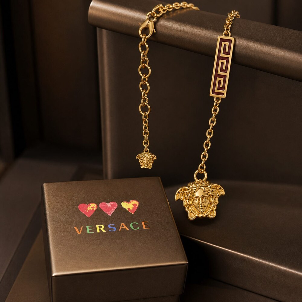 Versace Bold Statement Bracelet Style 1 | New with Box - Picture 7 of 9